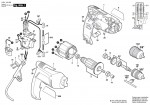 Bosch 0 601 145 642 GBM 6 RE Drill 230 V / GB Spare Parts GBM6RE